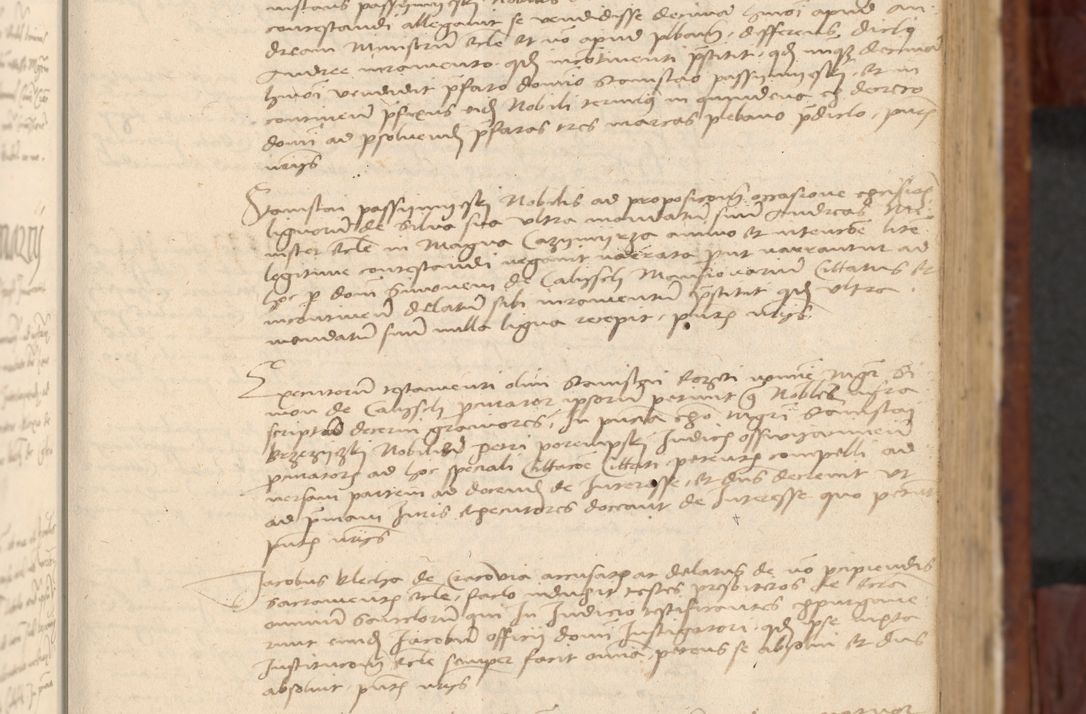 Zdjęcie nr 46 dla obiektu archiwalnego: In nomine Domini. Amen. Sub anno eiusdem Domini millesimo quingentesimo vigesimo, indicione octava, pontificatus sanctissimi in Christo patris et domini nostri domini Leonis divina providencia pape decimi moderni anno ad 19 Marcii durante septimo, acta actorum coram venerabili viro domino Thoma Rosznowski canonico et officiali generali Cracoviensi felicibus, sideribus continuantur atque exordium capiunt et Dii faveant ceptis