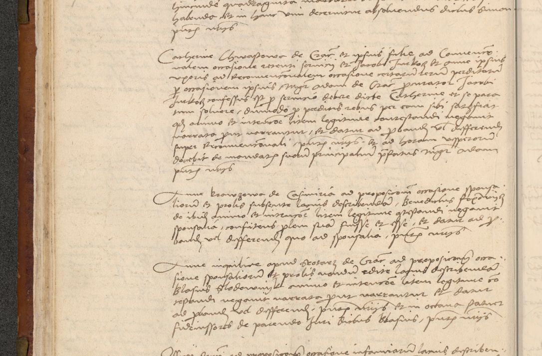 Zdjęcie nr 43 dla obiektu archiwalnego: In nomine Domini. Amen. Sub anno eiusdem Domini millesimo quingentesimo vigesimo, indicione octava, pontificatus sanctissimi in Christo patris et domini nostri domini Leonis divina providencia pape decimi moderni anno ad 19 Marcii durante septimo, acta actorum coram venerabili viro domino Thoma Rosznowski canonico et officiali generali Cracoviensi felicibus, sideribus continuantur atque exordium capiunt et Dii faveant ceptis