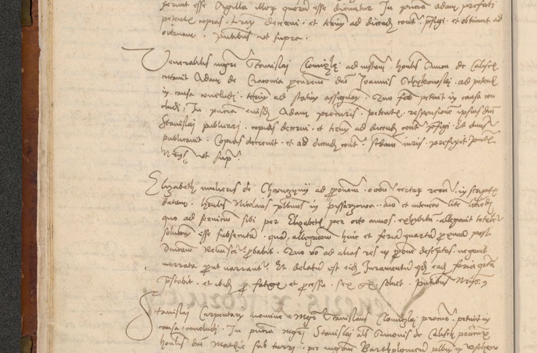 Zdjęcie nr 31 dla obiektu archiwalnego: In nomine Domini. Amen. Sub anno eiusdem Domini millesimo quingentesimo vigesimo, indicione octava, pontificatus sanctissimi in Christo patris et domini nostri domini Leonis divina providencia pape decimi moderni anno ad 19 Marcii durante septimo, acta actorum coram venerabili viro domino Thoma Rosznowski canonico et officiali generali Cracoviensi felicibus, sideribus continuantur atque exordium capiunt et Dii faveant ceptis