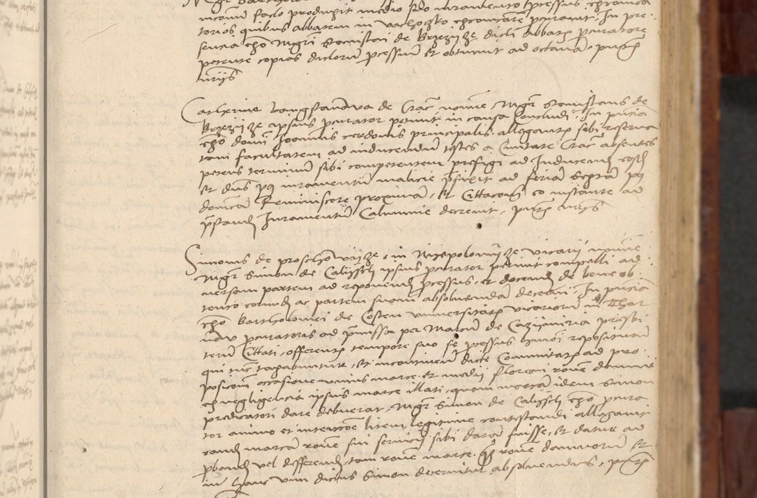 Zdjęcie nr 32 dla obiektu archiwalnego: In nomine Domini. Amen. Sub anno eiusdem Domini millesimo quingentesimo vigesimo, indicione octava, pontificatus sanctissimi in Christo patris et domini nostri domini Leonis divina providencia pape decimi moderni anno ad 19 Marcii durante septimo, acta actorum coram venerabili viro domino Thoma Rosznowski canonico et officiali generali Cracoviensi felicibus, sideribus continuantur atque exordium capiunt et Dii faveant ceptis