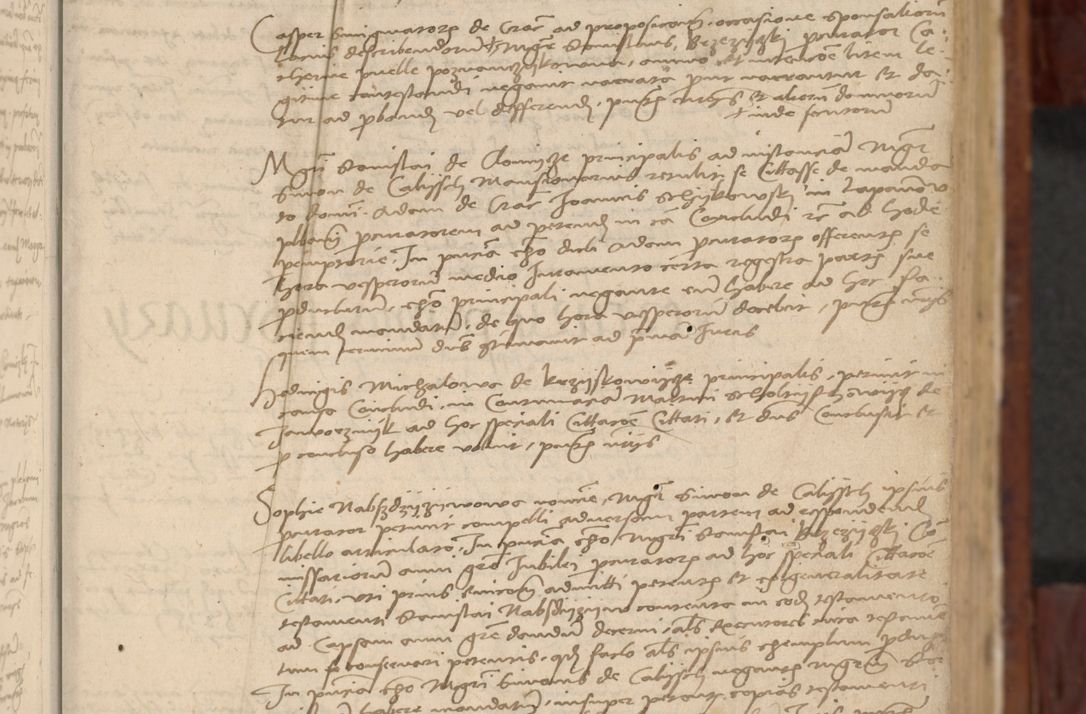 Zdjęcie nr 18 dla obiektu archiwalnego: In nomine Domini. Amen. Sub anno eiusdem Domini millesimo quingentesimo vigesimo, indicione octava, pontificatus sanctissimi in Christo patris et domini nostri domini Leonis divina providencia pape decimi moderni anno ad 19 Marcii durante septimo, acta actorum coram venerabili viro domino Thoma Rosznowski canonico et officiali generali Cracoviensi felicibus, sideribus continuantur atque exordium capiunt et Dii faveant ceptis