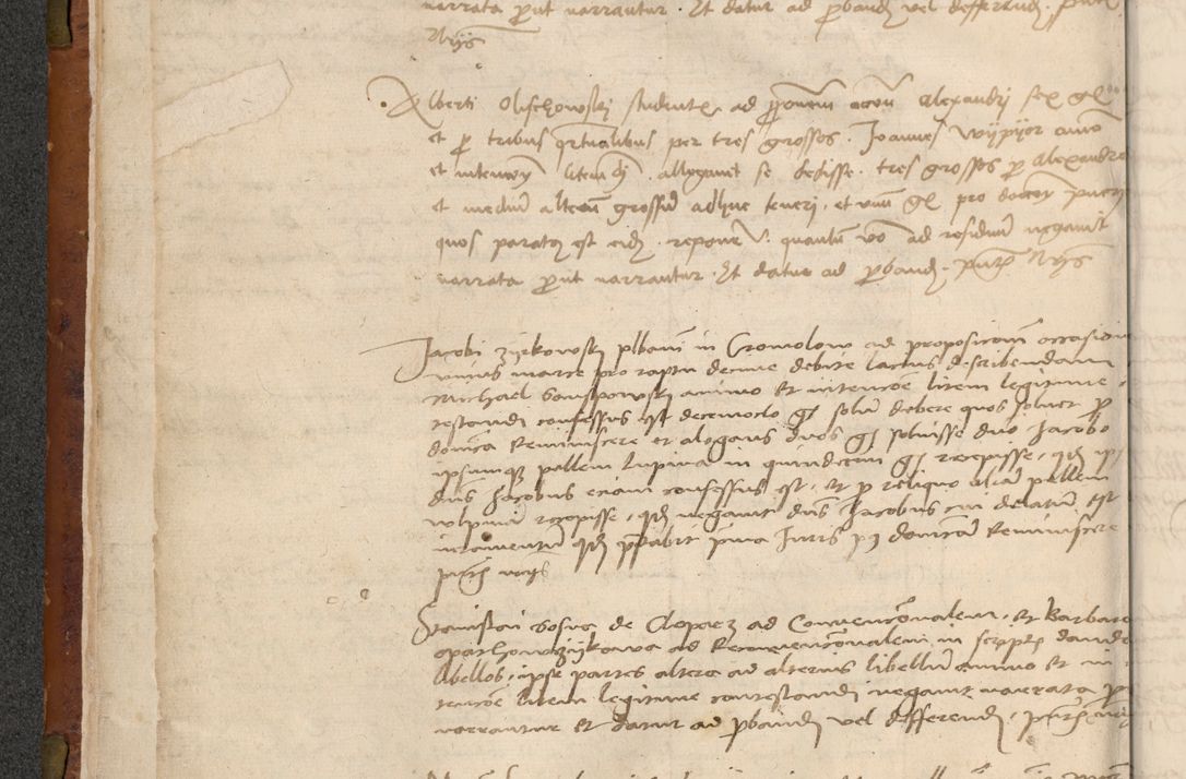 Zdjęcie nr 23 dla obiektu archiwalnego: In nomine Domini. Amen. Sub anno eiusdem Domini millesimo quingentesimo vigesimo, indicione octava, pontificatus sanctissimi in Christo patris et domini nostri domini Leonis divina providencia pape decimi moderni anno ad 19 Marcii durante septimo, acta actorum coram venerabili viro domino Thoma Rosznowski canonico et officiali generali Cracoviensi felicibus, sideribus continuantur atque exordium capiunt et Dii faveant ceptis
