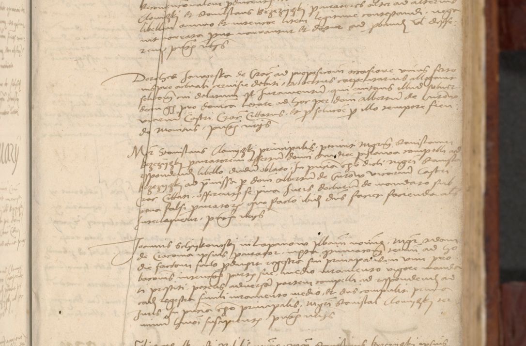 Zdjęcie nr 20 dla obiektu archiwalnego: In nomine Domini. Amen. Sub anno eiusdem Domini millesimo quingentesimo vigesimo, indicione octava, pontificatus sanctissimi in Christo patris et domini nostri domini Leonis divina providencia pape decimi moderni anno ad 19 Marcii durante septimo, acta actorum coram venerabili viro domino Thoma Rosznowski canonico et officiali generali Cracoviensi felicibus, sideribus continuantur atque exordium capiunt et Dii faveant ceptis