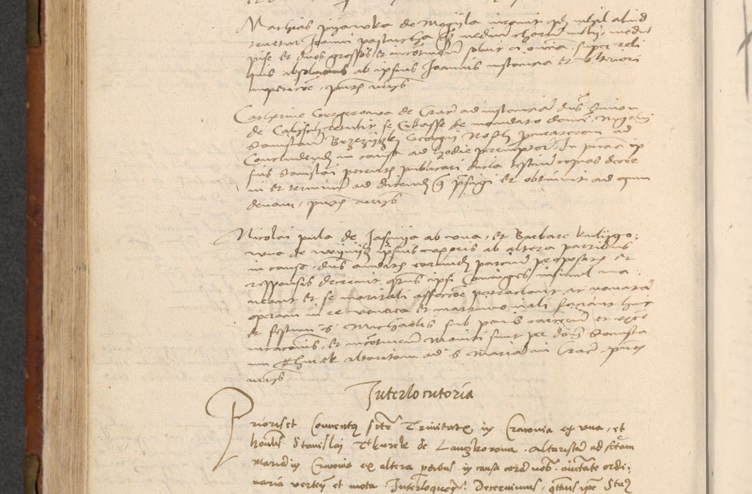 Zdjęcie nr 409 dla obiektu archiwalnego: In nomine Domini. Amen. Sub anno eiusdem Domini millesimo quingentesimo vigesimo, indicione octava, pontificatus sanctissimi in Christo patris et domini nostri domini Leonis divina providencia pape decimi moderni anno ad 19 Marcii durante septimo, acta actorum coram venerabili viro domino Thoma Rosznowski canonico et officiali generali Cracoviensi felicibus, sideribus continuantur atque exordium capiunt et Dii faveant ceptis