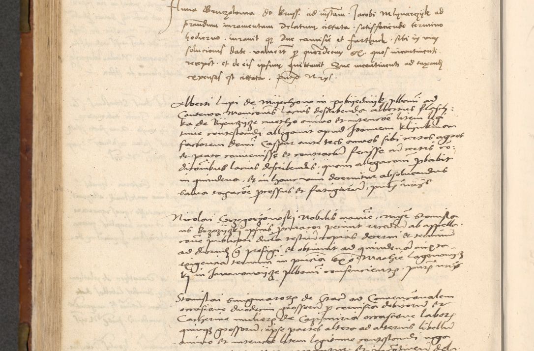 Zdjęcie nr 403 dla obiektu archiwalnego: In nomine Domini. Amen. Sub anno eiusdem Domini millesimo quingentesimo vigesimo, indicione octava, pontificatus sanctissimi in Christo patris et domini nostri domini Leonis divina providencia pape decimi moderni anno ad 19 Marcii durante septimo, acta actorum coram venerabili viro domino Thoma Rosznowski canonico et officiali generali Cracoviensi felicibus, sideribus continuantur atque exordium capiunt et Dii faveant ceptis