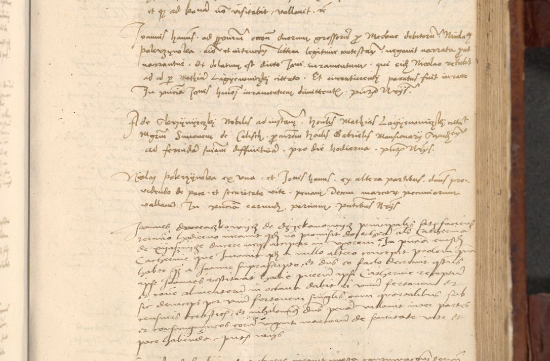 Zdjęcie nr 396 dla obiektu archiwalnego: In nomine Domini. Amen. Sub anno eiusdem Domini millesimo quingentesimo vigesimo, indicione octava, pontificatus sanctissimi in Christo patris et domini nostri domini Leonis divina providencia pape decimi moderni anno ad 19 Marcii durante septimo, acta actorum coram venerabili viro domino Thoma Rosznowski canonico et officiali generali Cracoviensi felicibus, sideribus continuantur atque exordium capiunt et Dii faveant ceptis