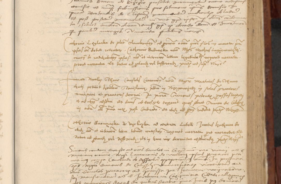 Zdjęcie nr 380 dla obiektu archiwalnego: In nomine Domini. Amen. Sub anno eiusdem Domini millesimo quingentesimo vigesimo, indicione octava, pontificatus sanctissimi in Christo patris et domini nostri domini Leonis divina providencia pape decimi moderni anno ad 19 Marcii durante septimo, acta actorum coram venerabili viro domino Thoma Rosznowski canonico et officiali generali Cracoviensi felicibus, sideribus continuantur atque exordium capiunt et Dii faveant ceptis