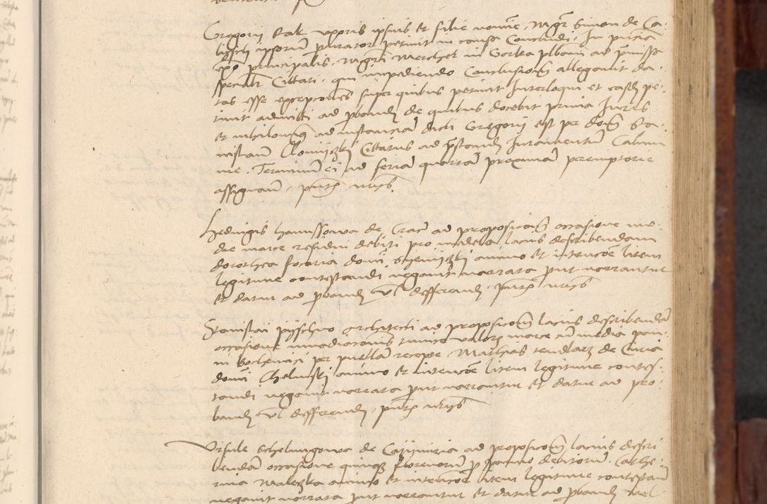 Zdjęcie nr 370 dla obiektu archiwalnego: In nomine Domini. Amen. Sub anno eiusdem Domini millesimo quingentesimo vigesimo, indicione octava, pontificatus sanctissimi in Christo patris et domini nostri domini Leonis divina providencia pape decimi moderni anno ad 19 Marcii durante septimo, acta actorum coram venerabili viro domino Thoma Rosznowski canonico et officiali generali Cracoviensi felicibus, sideribus continuantur atque exordium capiunt et Dii faveant ceptis
