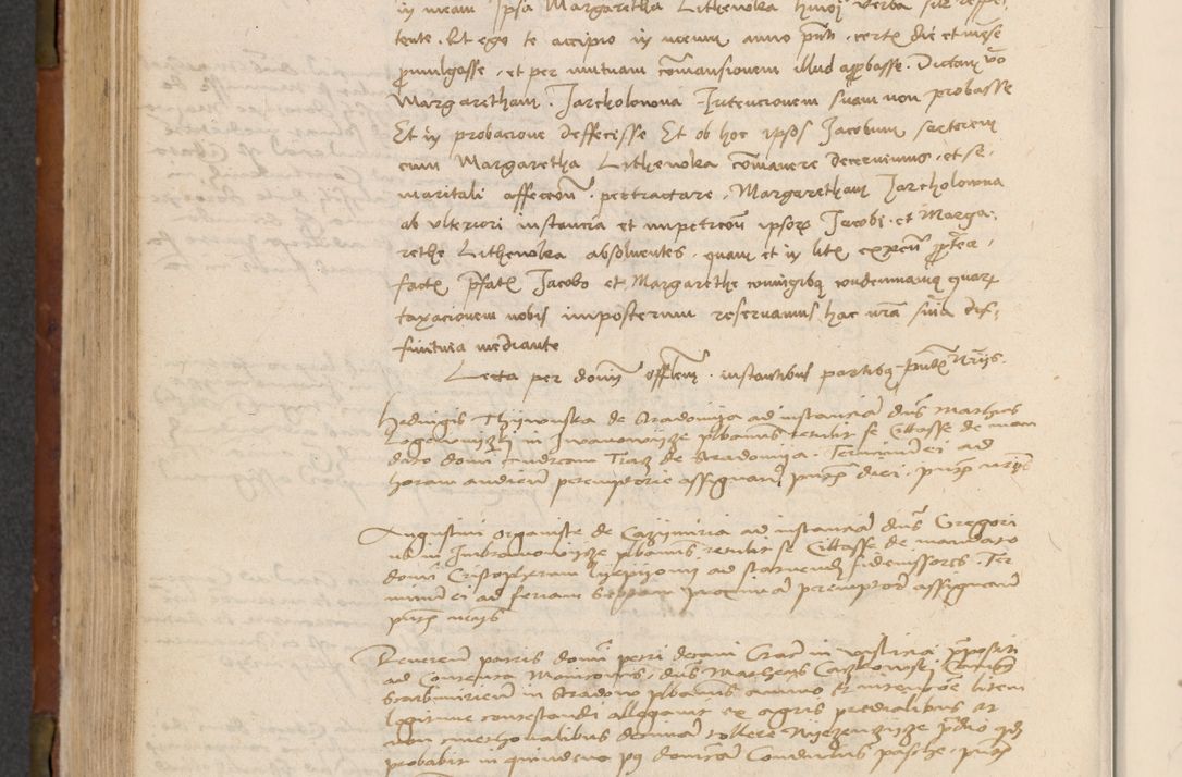 Zdjęcie nr 363 dla obiektu archiwalnego: In nomine Domini. Amen. Sub anno eiusdem Domini millesimo quingentesimo vigesimo, indicione octava, pontificatus sanctissimi in Christo patris et domini nostri domini Leonis divina providencia pape decimi moderni anno ad 19 Marcii durante septimo, acta actorum coram venerabili viro domino Thoma Rosznowski canonico et officiali generali Cracoviensi felicibus, sideribus continuantur atque exordium capiunt et Dii faveant ceptis