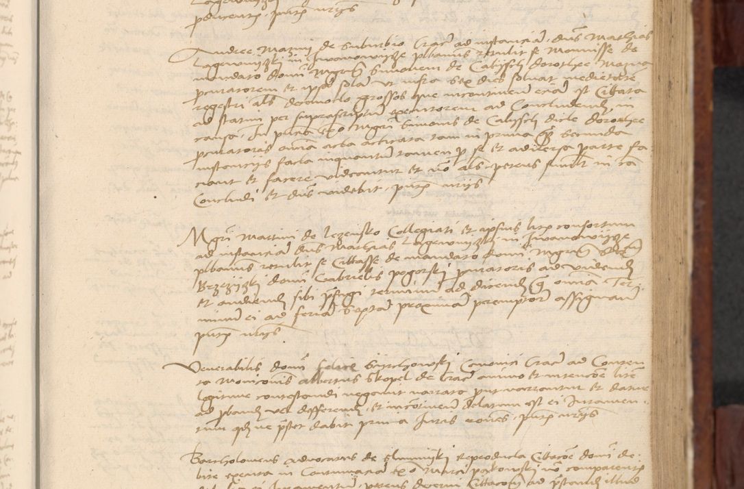 Zdjęcie nr 362 dla obiektu archiwalnego: In nomine Domini. Amen. Sub anno eiusdem Domini millesimo quingentesimo vigesimo, indicione octava, pontificatus sanctissimi in Christo patris et domini nostri domini Leonis divina providencia pape decimi moderni anno ad 19 Marcii durante septimo, acta actorum coram venerabili viro domino Thoma Rosznowski canonico et officiali generali Cracoviensi felicibus, sideribus continuantur atque exordium capiunt et Dii faveant ceptis