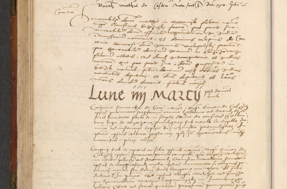 Zdjęcie nr 347 dla obiektu archiwalnego: In nomine Domini. Amen. Sub anno eiusdem Domini millesimo quingentesimo vigesimo, indicione octava, pontificatus sanctissimi in Christo patris et domini nostri domini Leonis divina providencia pape decimi moderni anno ad 19 Marcii durante septimo, acta actorum coram venerabili viro domino Thoma Rosznowski canonico et officiali generali Cracoviensi felicibus, sideribus continuantur atque exordium capiunt et Dii faveant ceptis