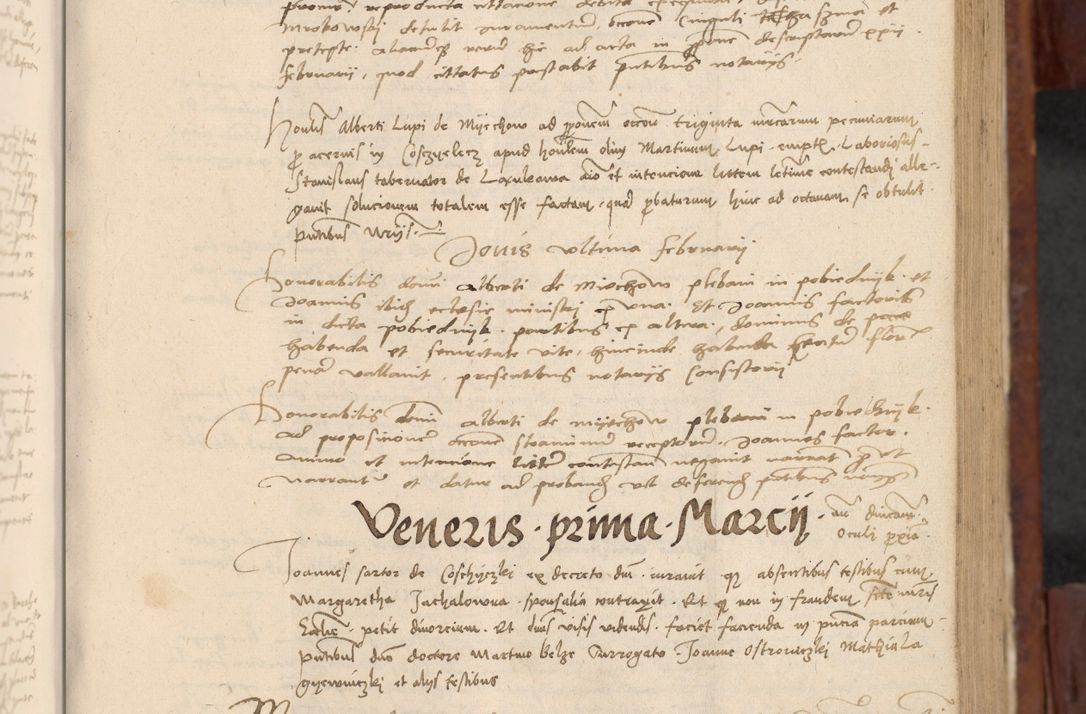 Zdjęcie nr 344 dla obiektu archiwalnego: In nomine Domini. Amen. Sub anno eiusdem Domini millesimo quingentesimo vigesimo, indicione octava, pontificatus sanctissimi in Christo patris et domini nostri domini Leonis divina providencia pape decimi moderni anno ad 19 Marcii durante septimo, acta actorum coram venerabili viro domino Thoma Rosznowski canonico et officiali generali Cracoviensi felicibus, sideribus continuantur atque exordium capiunt et Dii faveant ceptis