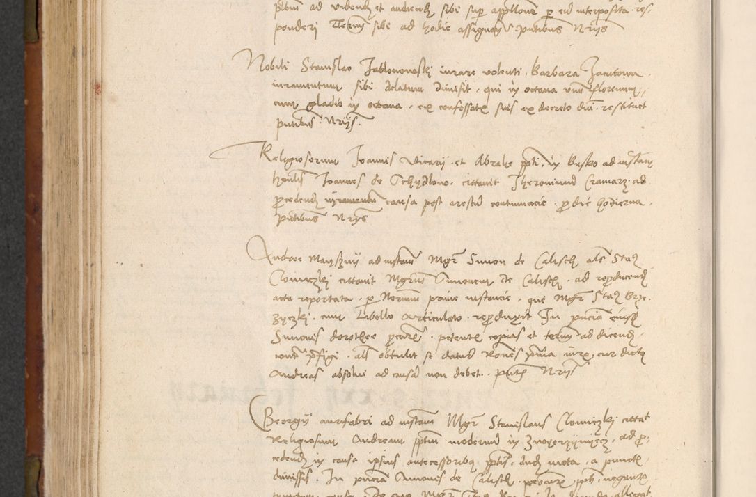 Zdjęcie nr 339 dla obiektu archiwalnego: In nomine Domini. Amen. Sub anno eiusdem Domini millesimo quingentesimo vigesimo, indicione octava, pontificatus sanctissimi in Christo patris et domini nostri domini Leonis divina providencia pape decimi moderni anno ad 19 Marcii durante septimo, acta actorum coram venerabili viro domino Thoma Rosznowski canonico et officiali generali Cracoviensi felicibus, sideribus continuantur atque exordium capiunt et Dii faveant ceptis