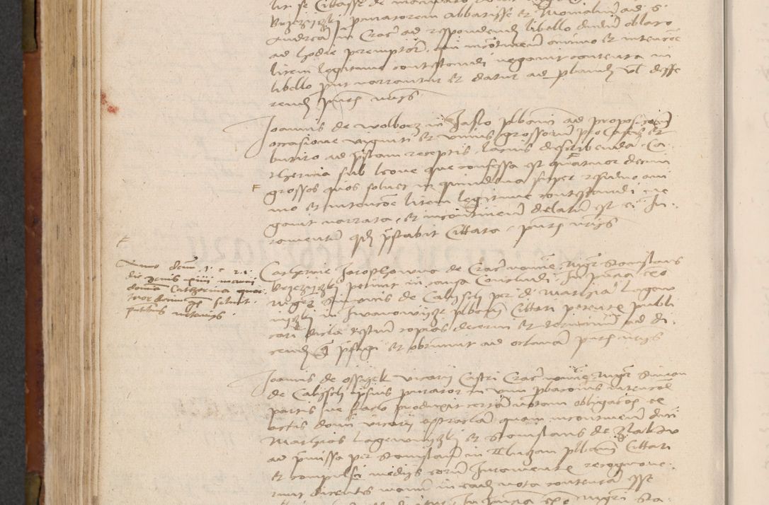 Zdjęcie nr 337 dla obiektu archiwalnego: In nomine Domini. Amen. Sub anno eiusdem Domini millesimo quingentesimo vigesimo, indicione octava, pontificatus sanctissimi in Christo patris et domini nostri domini Leonis divina providencia pape decimi moderni anno ad 19 Marcii durante septimo, acta actorum coram venerabili viro domino Thoma Rosznowski canonico et officiali generali Cracoviensi felicibus, sideribus continuantur atque exordium capiunt et Dii faveant ceptis