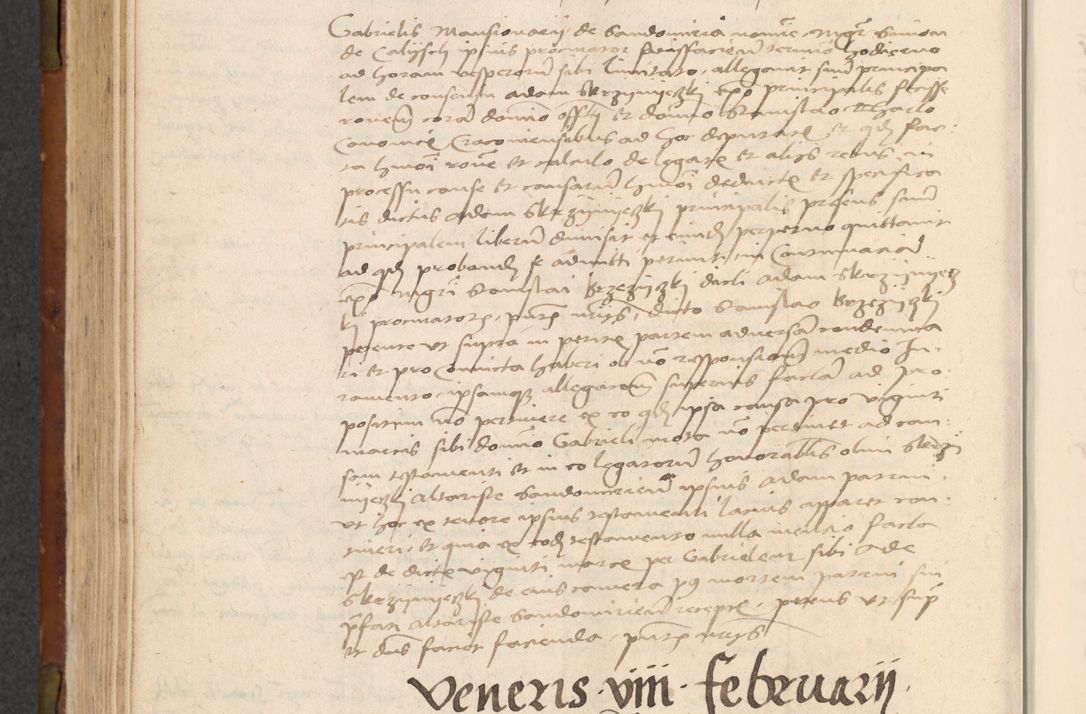 Zdjęcie nr 329 dla obiektu archiwalnego: In nomine Domini. Amen. Sub anno eiusdem Domini millesimo quingentesimo vigesimo, indicione octava, pontificatus sanctissimi in Christo patris et domini nostri domini Leonis divina providencia pape decimi moderni anno ad 19 Marcii durante septimo, acta actorum coram venerabili viro domino Thoma Rosznowski canonico et officiali generali Cracoviensi felicibus, sideribus continuantur atque exordium capiunt et Dii faveant ceptis