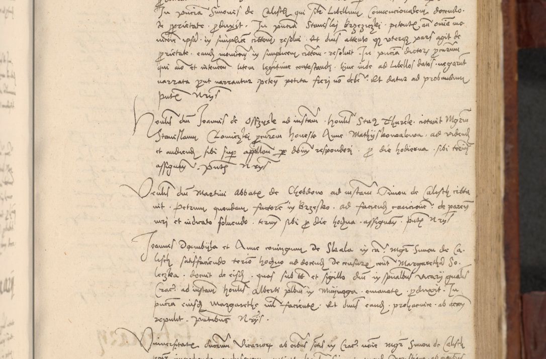 Zdjęcie nr 328 dla obiektu archiwalnego: In nomine Domini. Amen. Sub anno eiusdem Domini millesimo quingentesimo vigesimo, indicione octava, pontificatus sanctissimi in Christo patris et domini nostri domini Leonis divina providencia pape decimi moderni anno ad 19 Marcii durante septimo, acta actorum coram venerabili viro domino Thoma Rosznowski canonico et officiali generali Cracoviensi felicibus, sideribus continuantur atque exordium capiunt et Dii faveant ceptis