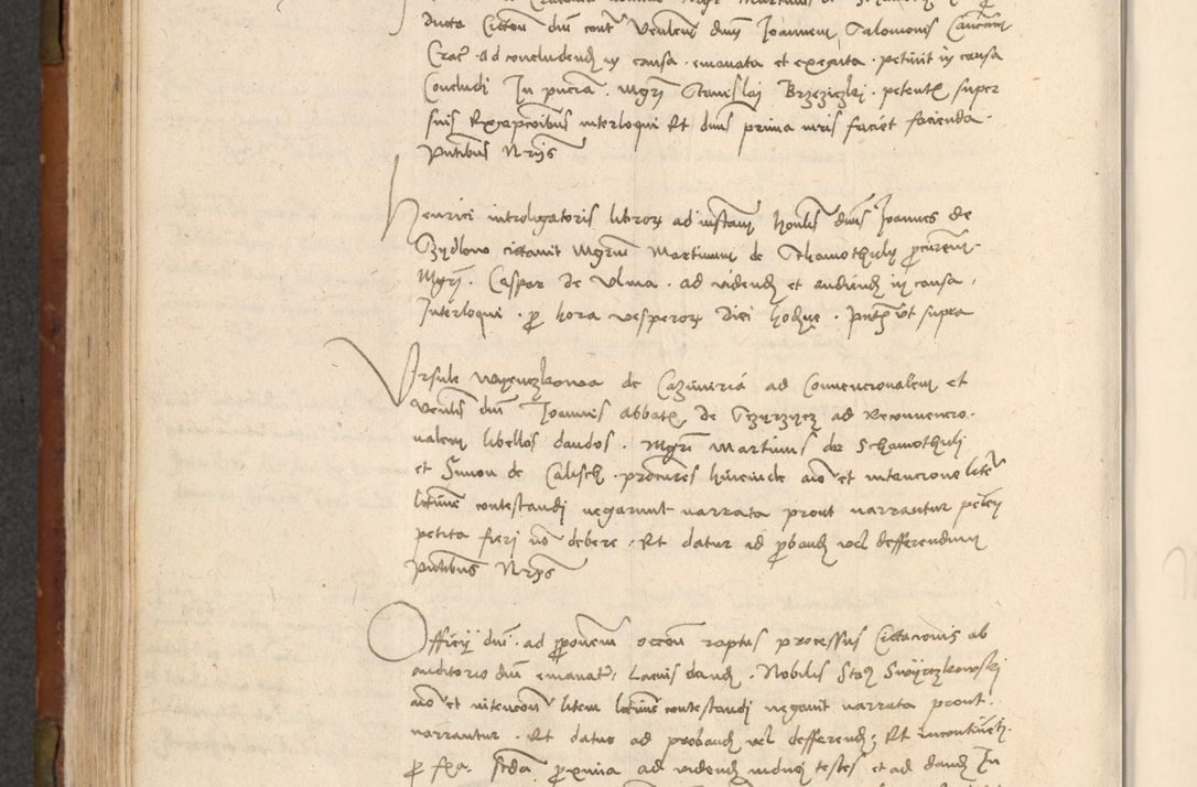 Zdjęcie nr 319 dla obiektu archiwalnego: In nomine Domini. Amen. Sub anno eiusdem Domini millesimo quingentesimo vigesimo, indicione octava, pontificatus sanctissimi in Christo patris et domini nostri domini Leonis divina providencia pape decimi moderni anno ad 19 Marcii durante septimo, acta actorum coram venerabili viro domino Thoma Rosznowski canonico et officiali generali Cracoviensi felicibus, sideribus continuantur atque exordium capiunt et Dii faveant ceptis