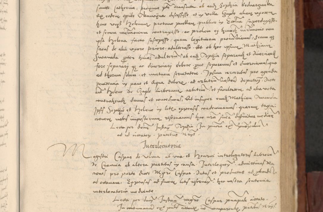 Zdjęcie nr 320 dla obiektu archiwalnego: In nomine Domini. Amen. Sub anno eiusdem Domini millesimo quingentesimo vigesimo, indicione octava, pontificatus sanctissimi in Christo patris et domini nostri domini Leonis divina providencia pape decimi moderni anno ad 19 Marcii durante septimo, acta actorum coram venerabili viro domino Thoma Rosznowski canonico et officiali generali Cracoviensi felicibus, sideribus continuantur atque exordium capiunt et Dii faveant ceptis