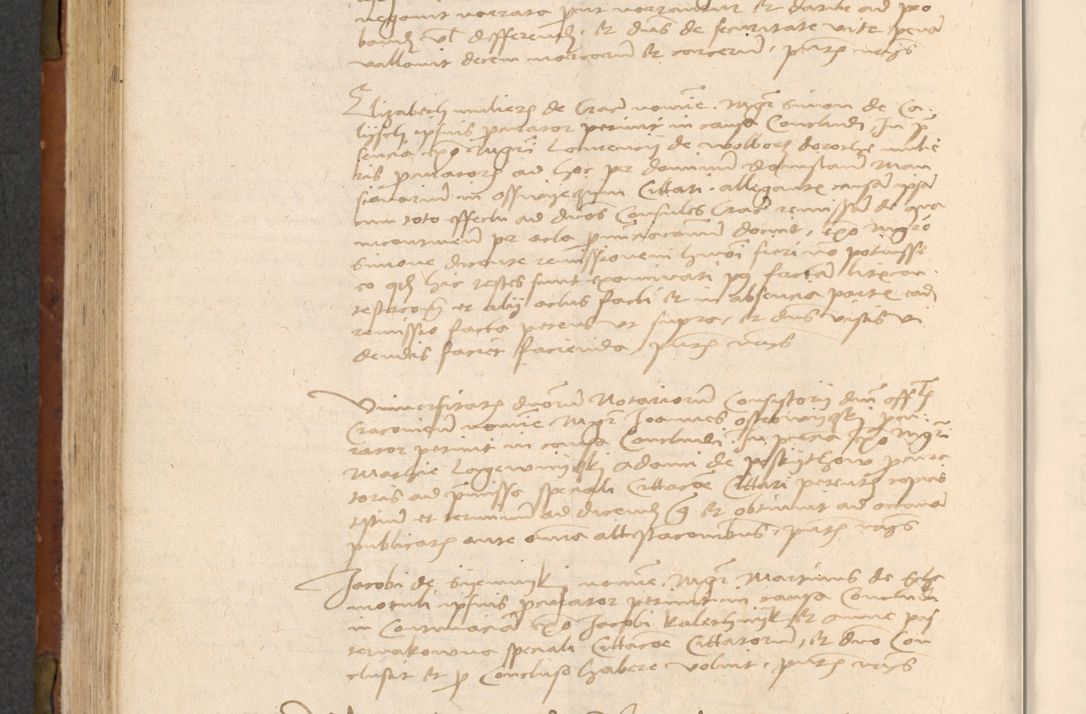 Zdjęcie nr 311 dla obiektu archiwalnego: In nomine Domini. Amen. Sub anno eiusdem Domini millesimo quingentesimo vigesimo, indicione octava, pontificatus sanctissimi in Christo patris et domini nostri domini Leonis divina providencia pape decimi moderni anno ad 19 Marcii durante septimo, acta actorum coram venerabili viro domino Thoma Rosznowski canonico et officiali generali Cracoviensi felicibus, sideribus continuantur atque exordium capiunt et Dii faveant ceptis