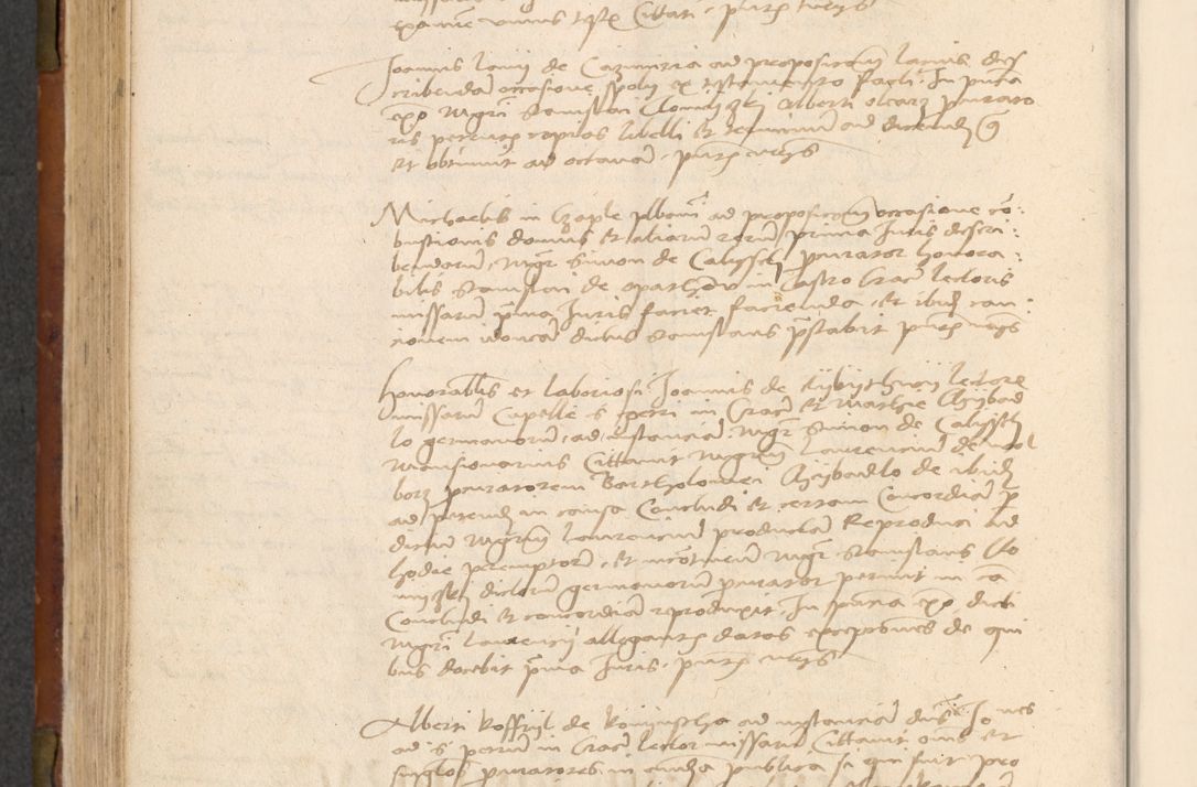 Zdjęcie nr 309 dla obiektu archiwalnego: In nomine Domini. Amen. Sub anno eiusdem Domini millesimo quingentesimo vigesimo, indicione octava, pontificatus sanctissimi in Christo patris et domini nostri domini Leonis divina providencia pape decimi moderni anno ad 19 Marcii durante septimo, acta actorum coram venerabili viro domino Thoma Rosznowski canonico et officiali generali Cracoviensi felicibus, sideribus continuantur atque exordium capiunt et Dii faveant ceptis