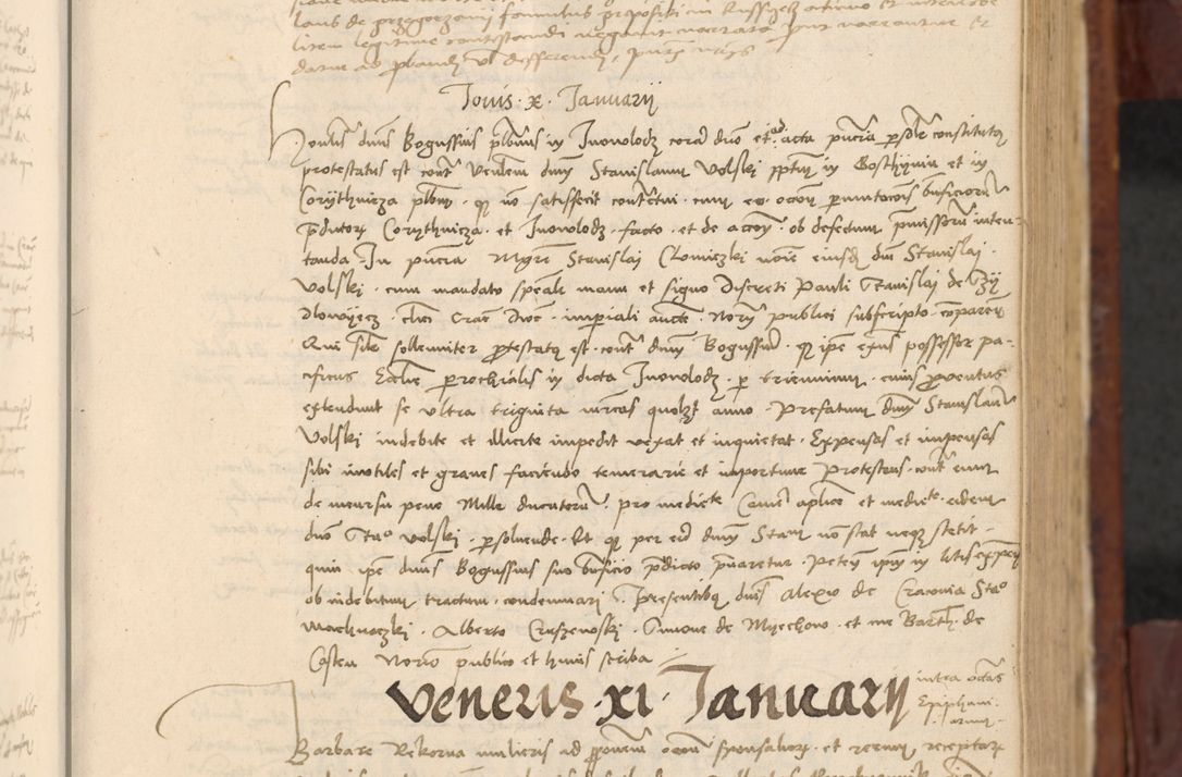 Zdjęcie nr 306 dla obiektu archiwalnego: In nomine Domini. Amen. Sub anno eiusdem Domini millesimo quingentesimo vigesimo, indicione octava, pontificatus sanctissimi in Christo patris et domini nostri domini Leonis divina providencia pape decimi moderni anno ad 19 Marcii durante septimo, acta actorum coram venerabili viro domino Thoma Rosznowski canonico et officiali generali Cracoviensi felicibus, sideribus continuantur atque exordium capiunt et Dii faveant ceptis