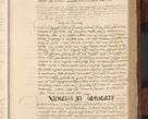 Zdjęcie nr 306 dla obiektu archiwalnego: In nomine Domini. Amen. Sub anno eiusdem Domini millesimo quingentesimo vigesimo, indicione octava, pontificatus sanctissimi in Christo patris et domini nostri domini Leonis divina providencia pape decimi moderni anno ad 19 Marcii durante septimo, acta actorum coram venerabili viro domino Thoma Rosznowski canonico et officiali generali Cracoviensi felicibus, sideribus continuantur atque exordium capiunt et Dii faveant ceptis