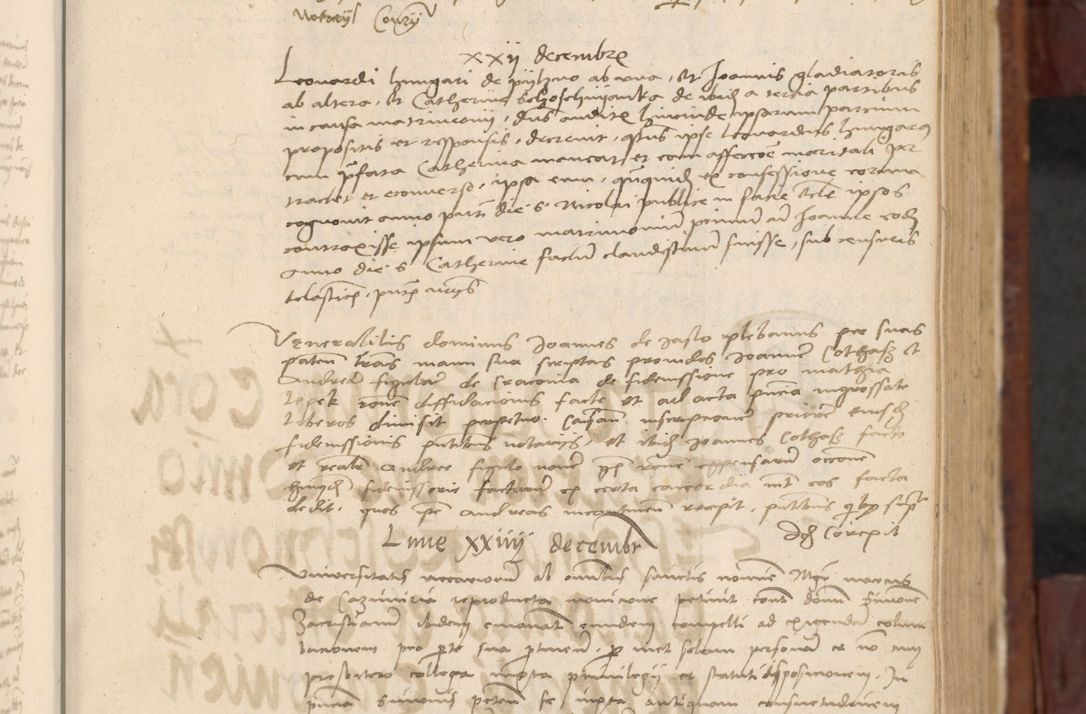 Zdjęcie nr 300 dla obiektu archiwalnego: In nomine Domini. Amen. Sub anno eiusdem Domini millesimo quingentesimo vigesimo, indicione octava, pontificatus sanctissimi in Christo patris et domini nostri domini Leonis divina providencia pape decimi moderni anno ad 19 Marcii durante septimo, acta actorum coram venerabili viro domino Thoma Rosznowski canonico et officiali generali Cracoviensi felicibus, sideribus continuantur atque exordium capiunt et Dii faveant ceptis