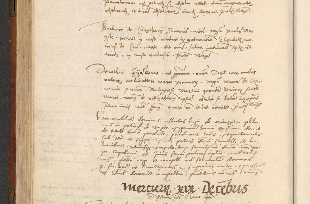Zdjęcie nr 297 dla obiektu archiwalnego: In nomine Domini. Amen. Sub anno eiusdem Domini millesimo quingentesimo vigesimo, indicione octava, pontificatus sanctissimi in Christo patris et domini nostri domini Leonis divina providencia pape decimi moderni anno ad 19 Marcii durante septimo, acta actorum coram venerabili viro domino Thoma Rosznowski canonico et officiali generali Cracoviensi felicibus, sideribus continuantur atque exordium capiunt et Dii faveant ceptis