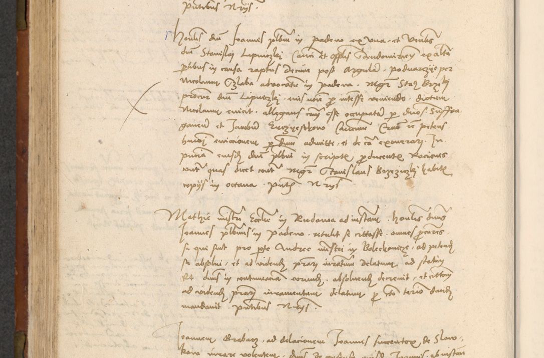 Zdjęcie nr 293 dla obiektu archiwalnego: In nomine Domini. Amen. Sub anno eiusdem Domini millesimo quingentesimo vigesimo, indicione octava, pontificatus sanctissimi in Christo patris et domini nostri domini Leonis divina providencia pape decimi moderni anno ad 19 Marcii durante septimo, acta actorum coram venerabili viro domino Thoma Rosznowski canonico et officiali generali Cracoviensi felicibus, sideribus continuantur atque exordium capiunt et Dii faveant ceptis