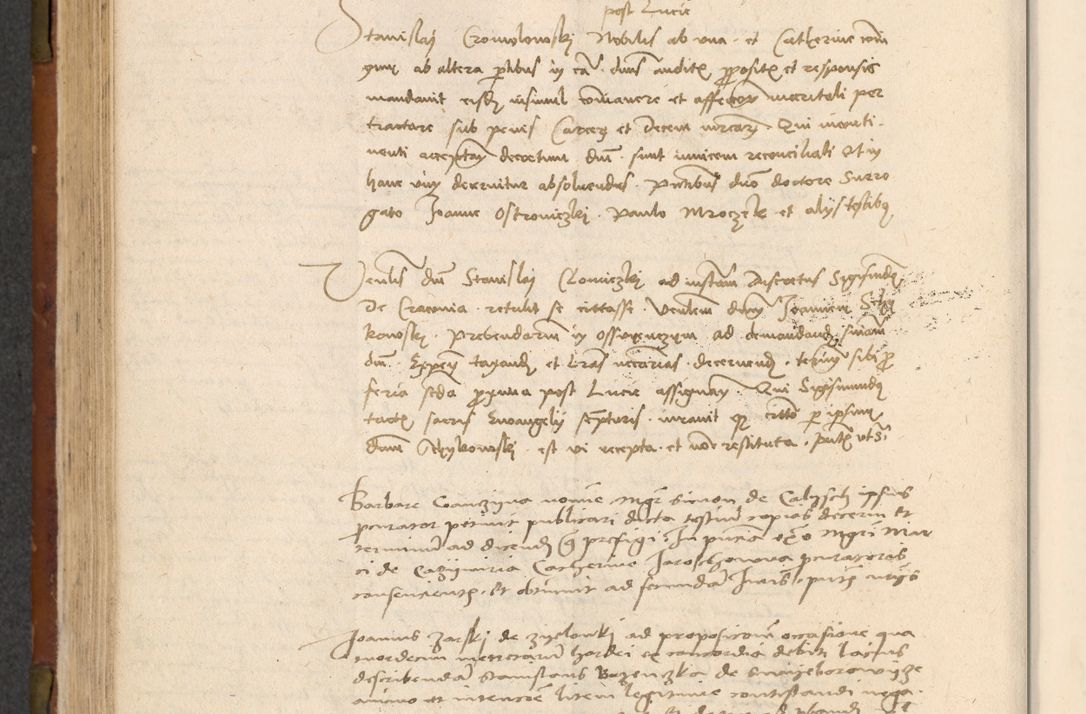 Zdjęcie nr 295 dla obiektu archiwalnego: In nomine Domini. Amen. Sub anno eiusdem Domini millesimo quingentesimo vigesimo, indicione octava, pontificatus sanctissimi in Christo patris et domini nostri domini Leonis divina providencia pape decimi moderni anno ad 19 Marcii durante septimo, acta actorum coram venerabili viro domino Thoma Rosznowski canonico et officiali generali Cracoviensi felicibus, sideribus continuantur atque exordium capiunt et Dii faveant ceptis