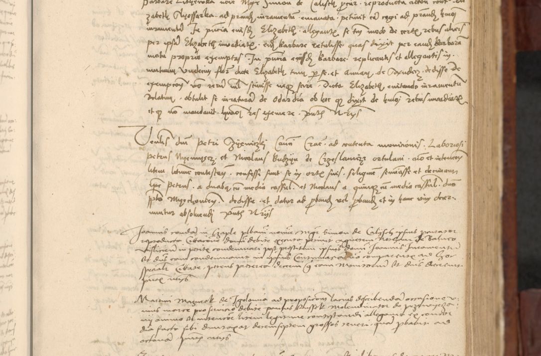 Zdjęcie nr 282 dla obiektu archiwalnego: In nomine Domini. Amen. Sub anno eiusdem Domini millesimo quingentesimo vigesimo, indicione octava, pontificatus sanctissimi in Christo patris et domini nostri domini Leonis divina providencia pape decimi moderni anno ad 19 Marcii durante septimo, acta actorum coram venerabili viro domino Thoma Rosznowski canonico et officiali generali Cracoviensi felicibus, sideribus continuantur atque exordium capiunt et Dii faveant ceptis