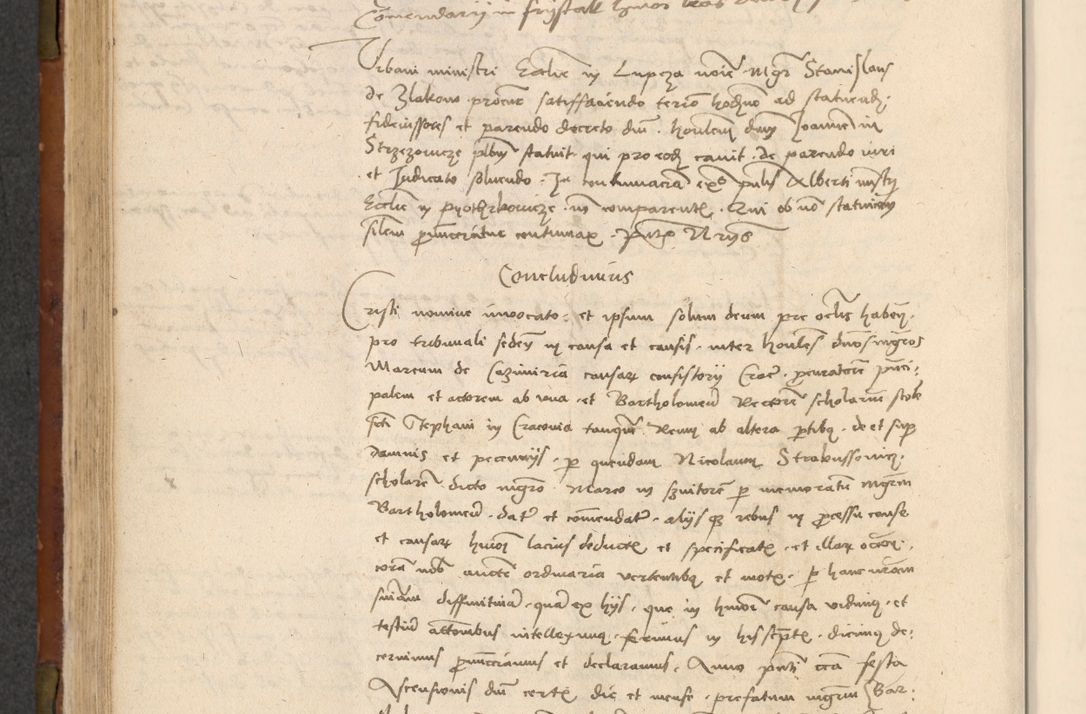Zdjęcie nr 267 dla obiektu archiwalnego: In nomine Domini. Amen. Sub anno eiusdem Domini millesimo quingentesimo vigesimo, indicione octava, pontificatus sanctissimi in Christo patris et domini nostri domini Leonis divina providencia pape decimi moderni anno ad 19 Marcii durante septimo, acta actorum coram venerabili viro domino Thoma Rosznowski canonico et officiali generali Cracoviensi felicibus, sideribus continuantur atque exordium capiunt et Dii faveant ceptis