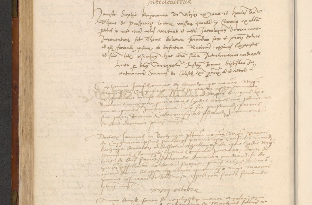 Zdjęcie nr 259 dla obiektu archiwalnego: In nomine Domini. Amen. Sub anno eiusdem Domini millesimo quingentesimo vigesimo, indicione octava, pontificatus sanctissimi in Christo patris et domini nostri domini Leonis divina providencia pape decimi moderni anno ad 19 Marcii durante septimo, acta actorum coram venerabili viro domino Thoma Rosznowski canonico et officiali generali Cracoviensi felicibus, sideribus continuantur atque exordium capiunt et Dii faveant ceptis