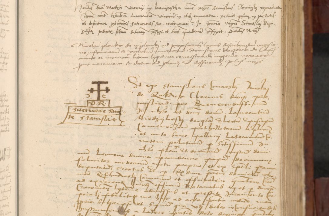 Zdjęcie nr 256 dla obiektu archiwalnego: In nomine Domini. Amen. Sub anno eiusdem Domini millesimo quingentesimo vigesimo, indicione octava, pontificatus sanctissimi in Christo patris et domini nostri domini Leonis divina providencia pape decimi moderni anno ad 19 Marcii durante septimo, acta actorum coram venerabili viro domino Thoma Rosznowski canonico et officiali generali Cracoviensi felicibus, sideribus continuantur atque exordium capiunt et Dii faveant ceptis