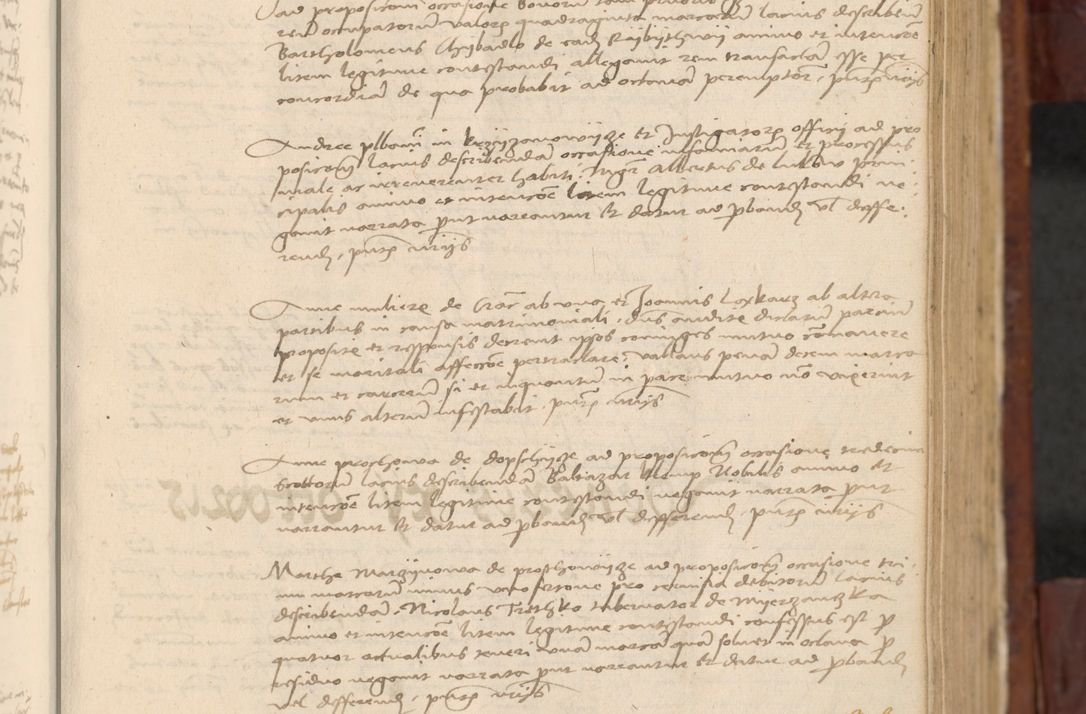 Zdjęcie nr 254 dla obiektu archiwalnego: In nomine Domini. Amen. Sub anno eiusdem Domini millesimo quingentesimo vigesimo, indicione octava, pontificatus sanctissimi in Christo patris et domini nostri domini Leonis divina providencia pape decimi moderni anno ad 19 Marcii durante septimo, acta actorum coram venerabili viro domino Thoma Rosznowski canonico et officiali generali Cracoviensi felicibus, sideribus continuantur atque exordium capiunt et Dii faveant ceptis