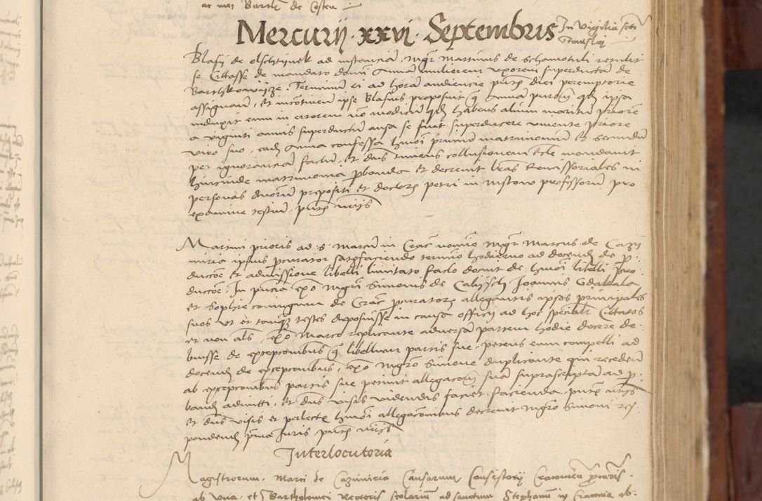 Zdjęcie nr 242 dla obiektu archiwalnego: In nomine Domini. Amen. Sub anno eiusdem Domini millesimo quingentesimo vigesimo, indicione octava, pontificatus sanctissimi in Christo patris et domini nostri domini Leonis divina providencia pape decimi moderni anno ad 19 Marcii durante septimo, acta actorum coram venerabili viro domino Thoma Rosznowski canonico et officiali generali Cracoviensi felicibus, sideribus continuantur atque exordium capiunt et Dii faveant ceptis