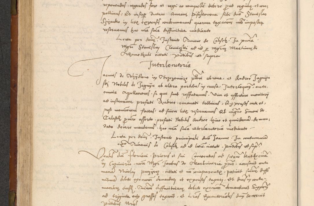 Zdjęcie nr 233 dla obiektu archiwalnego: In nomine Domini. Amen. Sub anno eiusdem Domini millesimo quingentesimo vigesimo, indicione octava, pontificatus sanctissimi in Christo patris et domini nostri domini Leonis divina providencia pape decimi moderni anno ad 19 Marcii durante septimo, acta actorum coram venerabili viro domino Thoma Rosznowski canonico et officiali generali Cracoviensi felicibus, sideribus continuantur atque exordium capiunt et Dii faveant ceptis