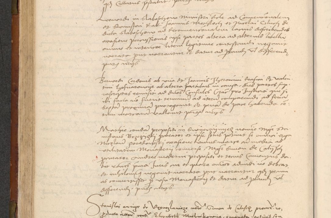 Zdjęcie nr 231 dla obiektu archiwalnego: In nomine Domini. Amen. Sub anno eiusdem Domini millesimo quingentesimo vigesimo, indicione octava, pontificatus sanctissimi in Christo patris et domini nostri domini Leonis divina providencia pape decimi moderni anno ad 19 Marcii durante septimo, acta actorum coram venerabili viro domino Thoma Rosznowski canonico et officiali generali Cracoviensi felicibus, sideribus continuantur atque exordium capiunt et Dii faveant ceptis