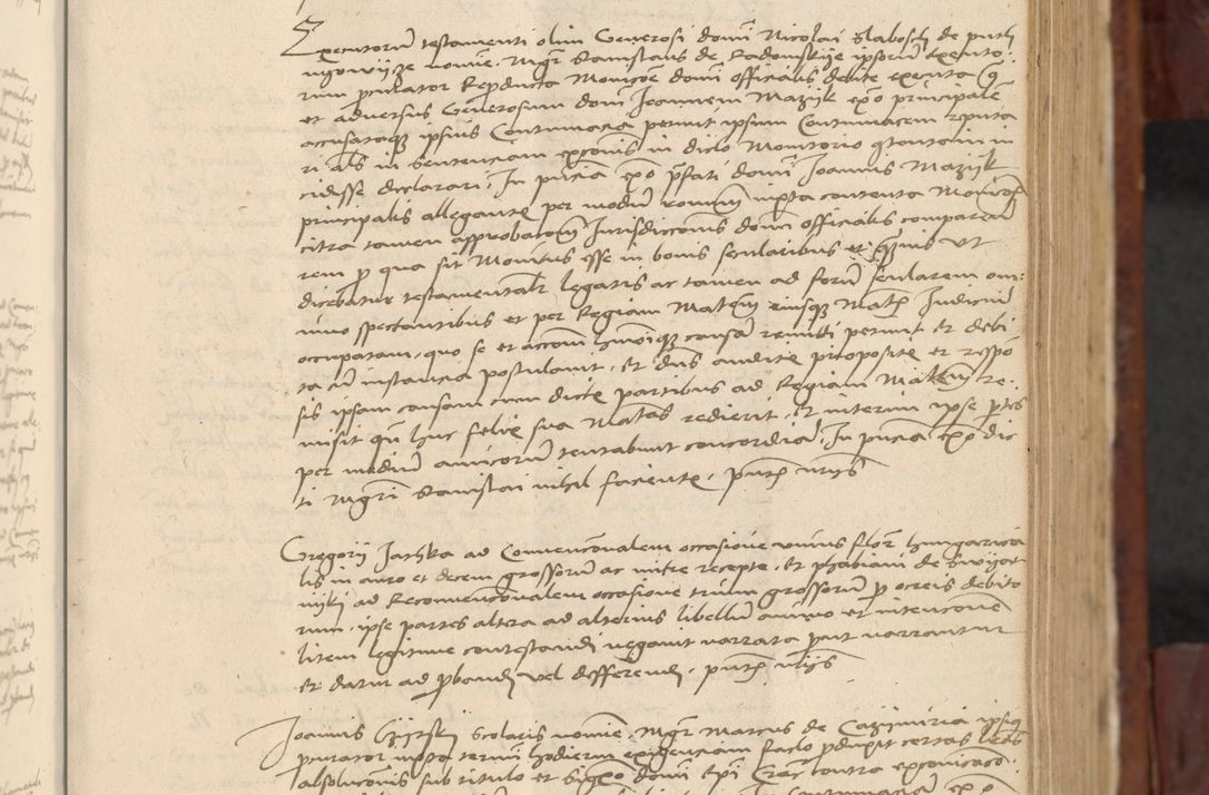 Zdjęcie nr 222 dla obiektu archiwalnego: In nomine Domini. Amen. Sub anno eiusdem Domini millesimo quingentesimo vigesimo, indicione octava, pontificatus sanctissimi in Christo patris et domini nostri domini Leonis divina providencia pape decimi moderni anno ad 19 Marcii durante septimo, acta actorum coram venerabili viro domino Thoma Rosznowski canonico et officiali generali Cracoviensi felicibus, sideribus continuantur atque exordium capiunt et Dii faveant ceptis