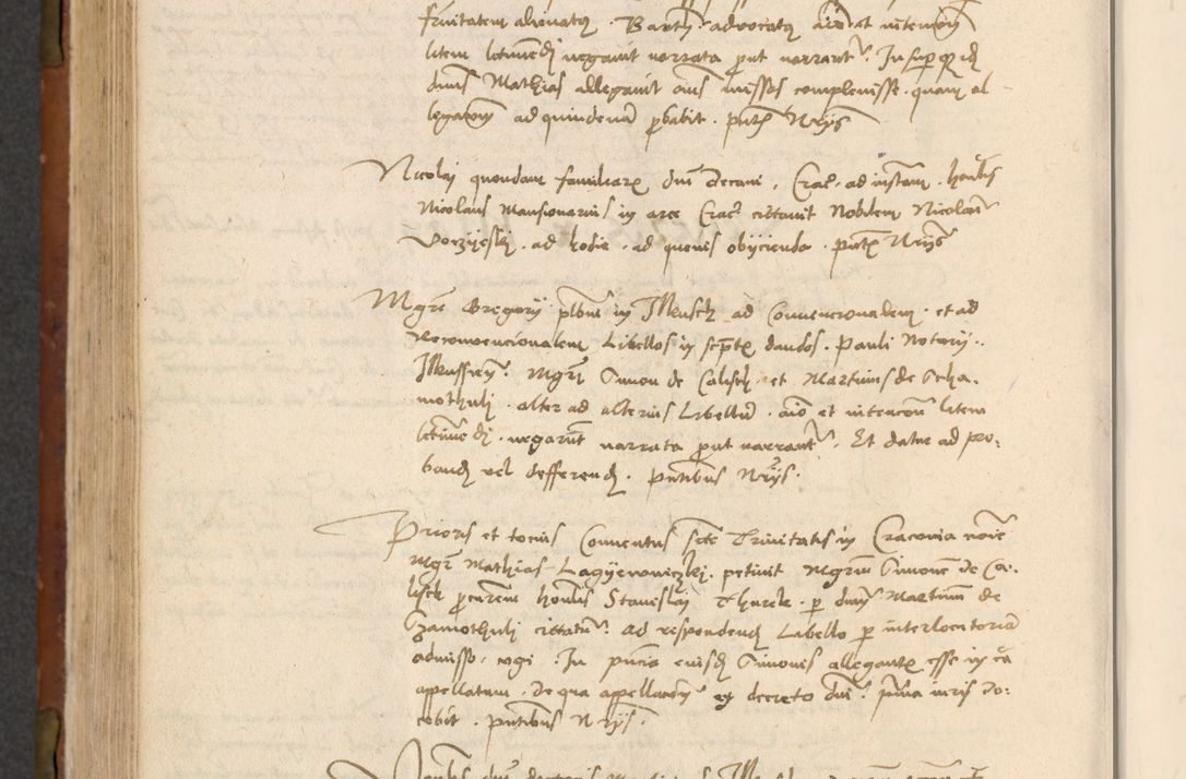 Zdjęcie nr 413 dla obiektu archiwalnego: In nomine Domini. Amen. Sub anno eiusdem Domini millesimo quingentesimo vigesimo, indicione octava, pontificatus sanctissimi in Christo patris et domini nostri domini Leonis divina providencia pape decimi moderni anno ad 19 Marcii durante septimo, acta actorum coram venerabili viro domino Thoma Rosznowski canonico et officiali generali Cracoviensi felicibus, sideribus continuantur atque exordium capiunt et Dii faveant ceptis