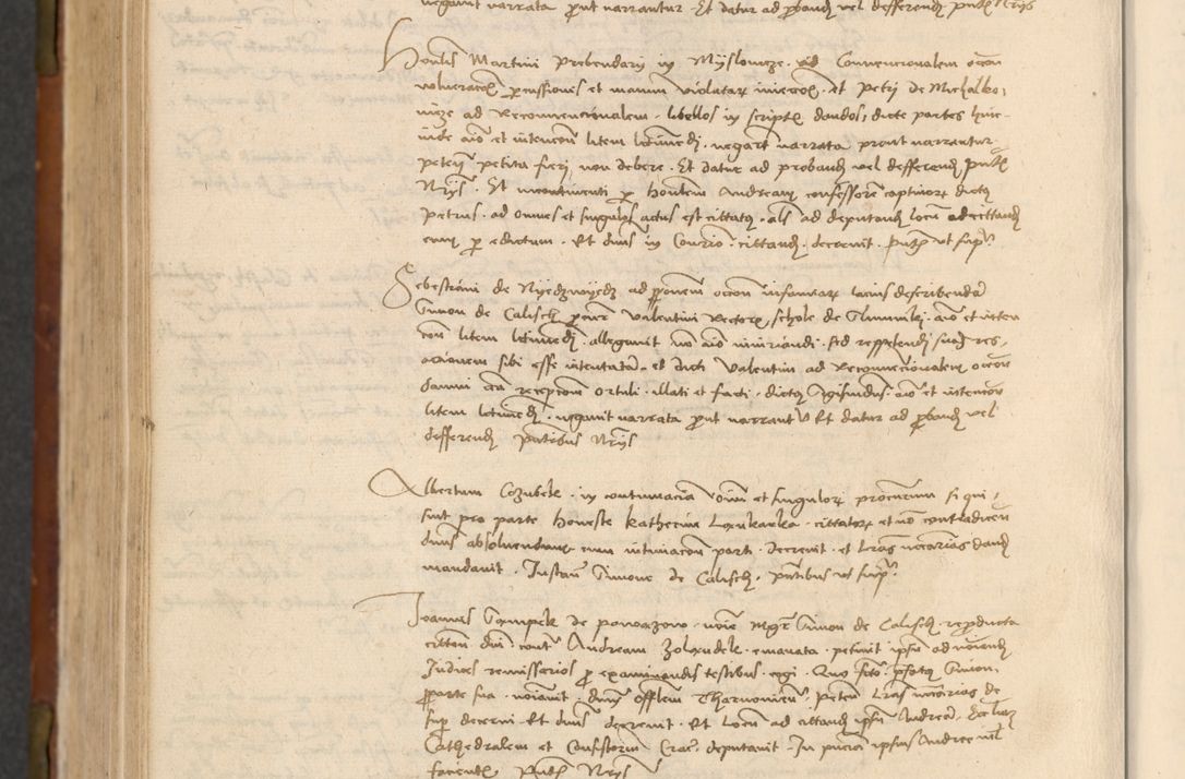 Zdjęcie nr 607 dla obiektu archiwalnego: In nomine Domini. Amen. Sub anno eiusdem Domini millesimo quingentesimo vigesimo, indicione octava, pontificatus sanctissimi in Christo patris et domini nostri domini Leonis divina providencia pape decimi moderni anno ad 19 Marcii durante septimo, acta actorum coram venerabili viro domino Thoma Rosznowski canonico et officiali generali Cracoviensi felicibus, sideribus continuantur atque exordium capiunt et Dii faveant ceptis
