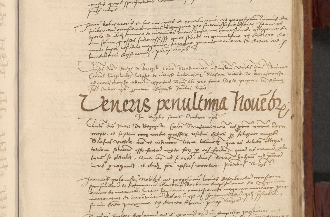 Zdjęcie nr 604 dla obiektu archiwalnego: In nomine Domini. Amen. Sub anno eiusdem Domini millesimo quingentesimo vigesimo, indicione octava, pontificatus sanctissimi in Christo patris et domini nostri domini Leonis divina providencia pape decimi moderni anno ad 19 Marcii durante septimo, acta actorum coram venerabili viro domino Thoma Rosznowski canonico et officiali generali Cracoviensi felicibus, sideribus continuantur atque exordium capiunt et Dii faveant ceptis