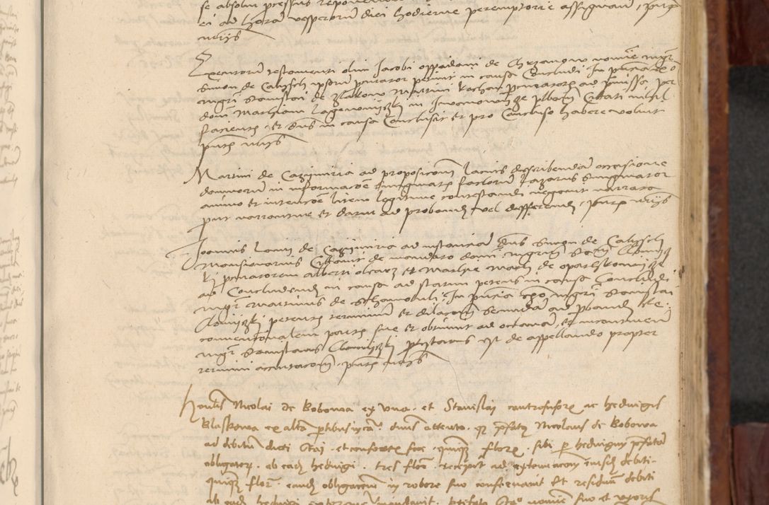 Zdjęcie nr 602 dla obiektu archiwalnego: In nomine Domini. Amen. Sub anno eiusdem Domini millesimo quingentesimo vigesimo, indicione octava, pontificatus sanctissimi in Christo patris et domini nostri domini Leonis divina providencia pape decimi moderni anno ad 19 Marcii durante septimo, acta actorum coram venerabili viro domino Thoma Rosznowski canonico et officiali generali Cracoviensi felicibus, sideribus continuantur atque exordium capiunt et Dii faveant ceptis