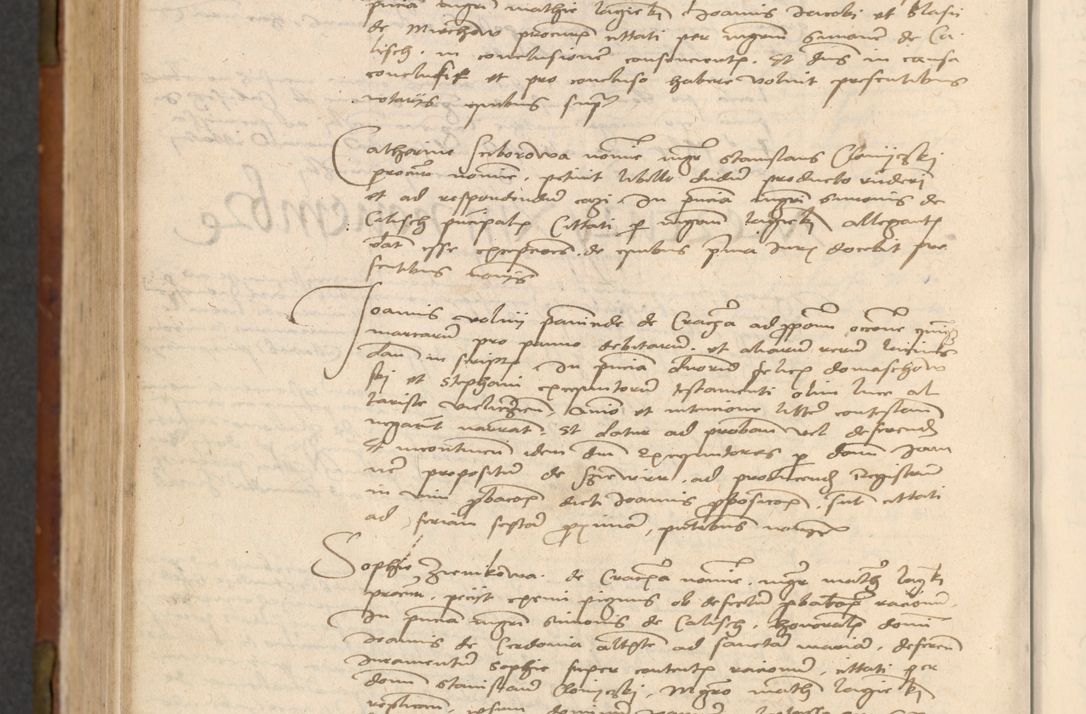 Zdjęcie nr 589 dla obiektu archiwalnego: In nomine Domini. Amen. Sub anno eiusdem Domini millesimo quingentesimo vigesimo, indicione octava, pontificatus sanctissimi in Christo patris et domini nostri domini Leonis divina providencia pape decimi moderni anno ad 19 Marcii durante septimo, acta actorum coram venerabili viro domino Thoma Rosznowski canonico et officiali generali Cracoviensi felicibus, sideribus continuantur atque exordium capiunt et Dii faveant ceptis