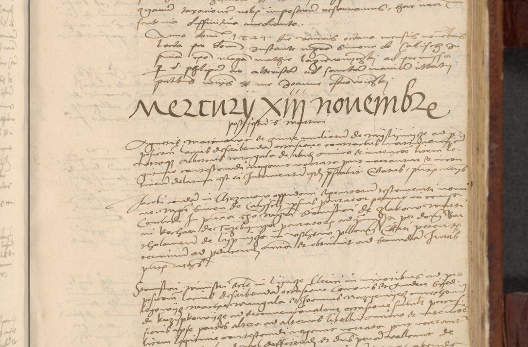 Zdjęcie nr 588 dla obiektu archiwalnego: In nomine Domini. Amen. Sub anno eiusdem Domini millesimo quingentesimo vigesimo, indicione octava, pontificatus sanctissimi in Christo patris et domini nostri domini Leonis divina providencia pape decimi moderni anno ad 19 Marcii durante septimo, acta actorum coram venerabili viro domino Thoma Rosznowski canonico et officiali generali Cracoviensi felicibus, sideribus continuantur atque exordium capiunt et Dii faveant ceptis
