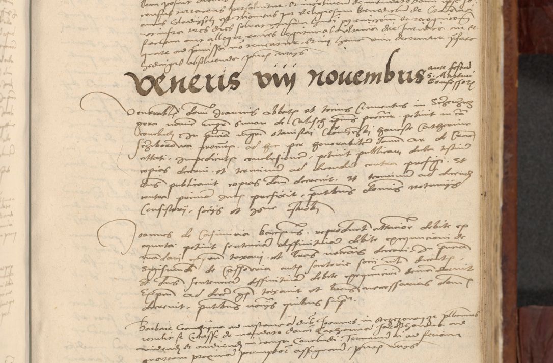 Zdjęcie nr 584 dla obiektu archiwalnego: In nomine Domini. Amen. Sub anno eiusdem Domini millesimo quingentesimo vigesimo, indicione octava, pontificatus sanctissimi in Christo patris et domini nostri domini Leonis divina providencia pape decimi moderni anno ad 19 Marcii durante septimo, acta actorum coram venerabili viro domino Thoma Rosznowski canonico et officiali generali Cracoviensi felicibus, sideribus continuantur atque exordium capiunt et Dii faveant ceptis