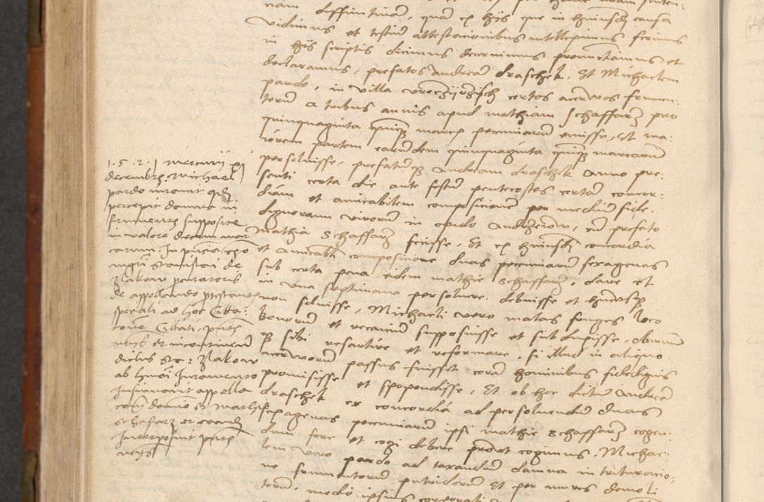 Zdjęcie nr 579 dla obiektu archiwalnego: In nomine Domini. Amen. Sub anno eiusdem Domini millesimo quingentesimo vigesimo, indicione octava, pontificatus sanctissimi in Christo patris et domini nostri domini Leonis divina providencia pape decimi moderni anno ad 19 Marcii durante septimo, acta actorum coram venerabili viro domino Thoma Rosznowski canonico et officiali generali Cracoviensi felicibus, sideribus continuantur atque exordium capiunt et Dii faveant ceptis