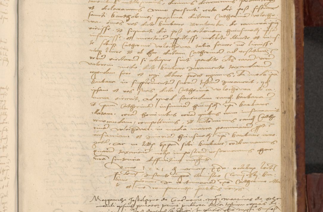 Zdjęcie nr 572 dla obiektu archiwalnego: In nomine Domini. Amen. Sub anno eiusdem Domini millesimo quingentesimo vigesimo, indicione octava, pontificatus sanctissimi in Christo patris et domini nostri domini Leonis divina providencia pape decimi moderni anno ad 19 Marcii durante septimo, acta actorum coram venerabili viro domino Thoma Rosznowski canonico et officiali generali Cracoviensi felicibus, sideribus continuantur atque exordium capiunt et Dii faveant ceptis