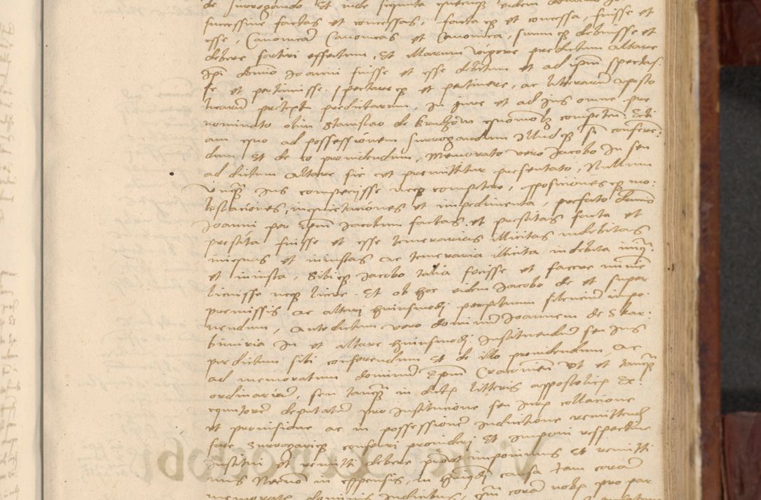 Zdjęcie nr 568 dla obiektu archiwalnego: In nomine Domini. Amen. Sub anno eiusdem Domini millesimo quingentesimo vigesimo, indicione octava, pontificatus sanctissimi in Christo patris et domini nostri domini Leonis divina providencia pape decimi moderni anno ad 19 Marcii durante septimo, acta actorum coram venerabili viro domino Thoma Rosznowski canonico et officiali generali Cracoviensi felicibus, sideribus continuantur atque exordium capiunt et Dii faveant ceptis
