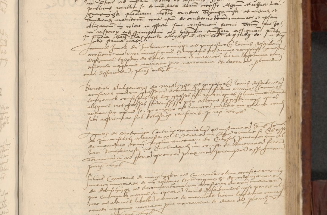 Zdjęcie nr 564 dla obiektu archiwalnego: In nomine Domini. Amen. Sub anno eiusdem Domini millesimo quingentesimo vigesimo, indicione octava, pontificatus sanctissimi in Christo patris et domini nostri domini Leonis divina providencia pape decimi moderni anno ad 19 Marcii durante septimo, acta actorum coram venerabili viro domino Thoma Rosznowski canonico et officiali generali Cracoviensi felicibus, sideribus continuantur atque exordium capiunt et Dii faveant ceptis